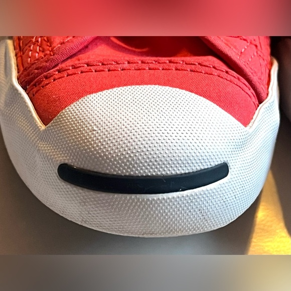 Converse Jack Purcell Canvas Low Top Coral Unisex Sneakers Women’s 6 / Men’s 4 - Picture 6 of 12